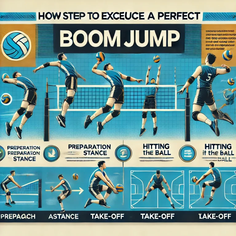 How to Boom Jump in the Spike Volleyball